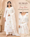 Floral Embroidered Kurta Set
