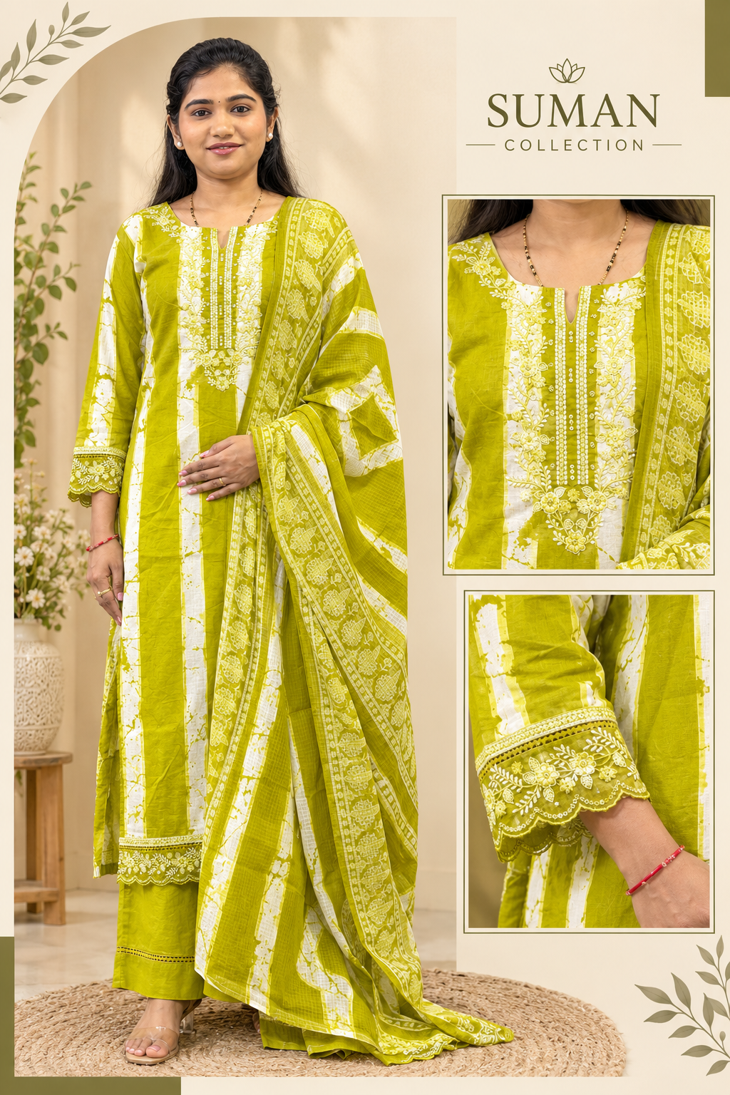Cotton Casual Wear Suit
