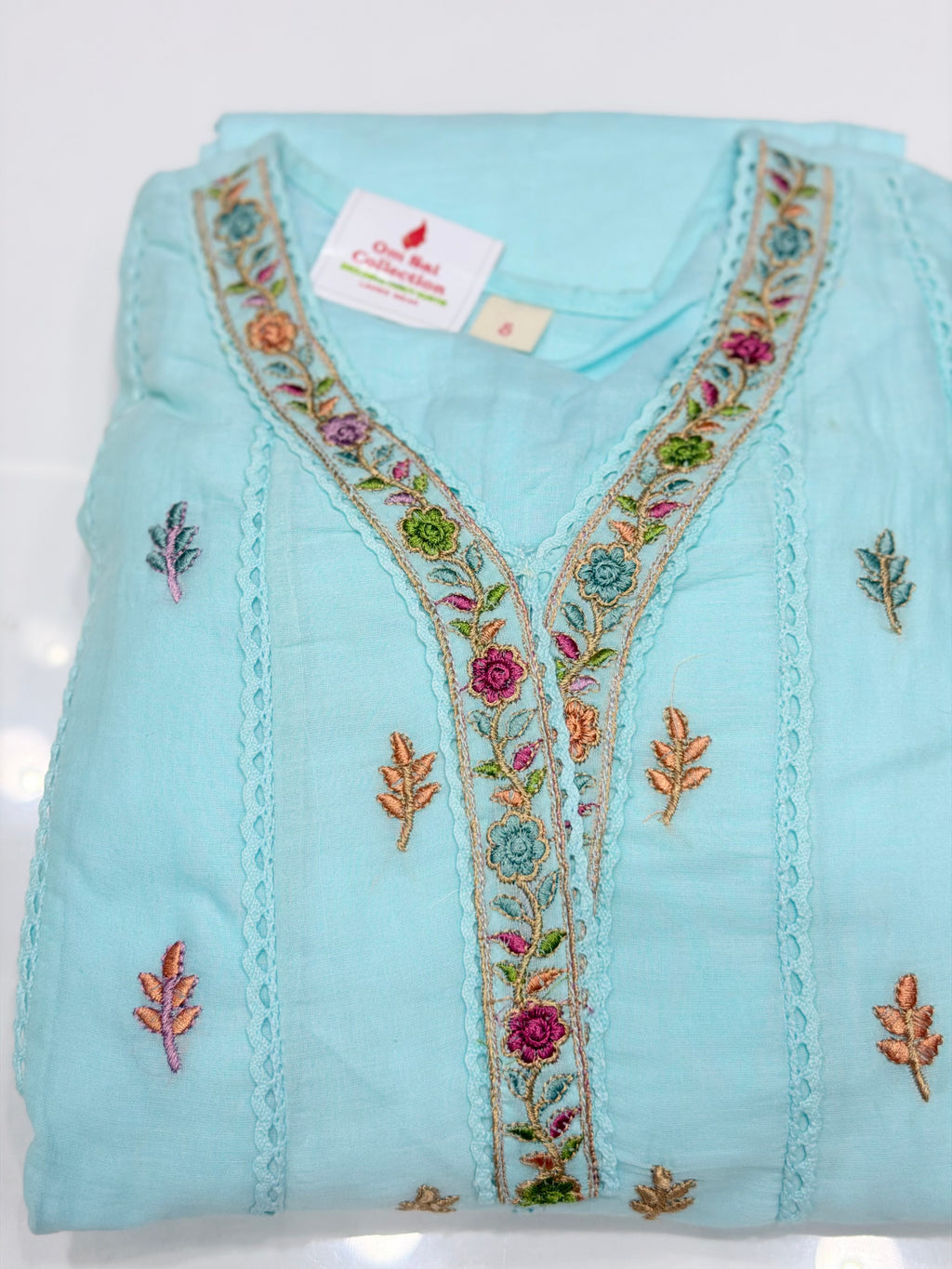 Yellow Floral Embroidered Anarkali Kurta Set with Dupatta