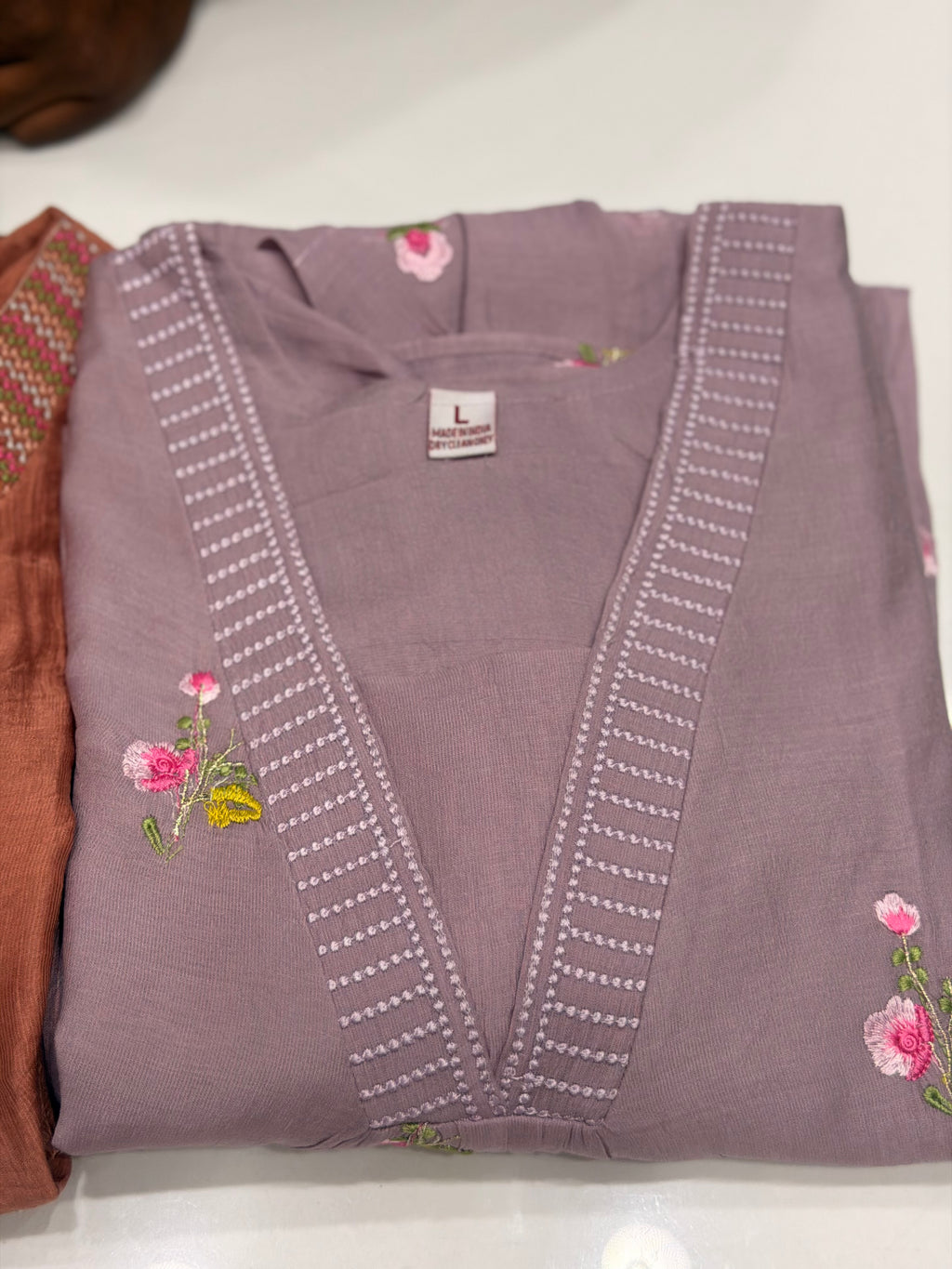 Floral Embroidered Kurta Set