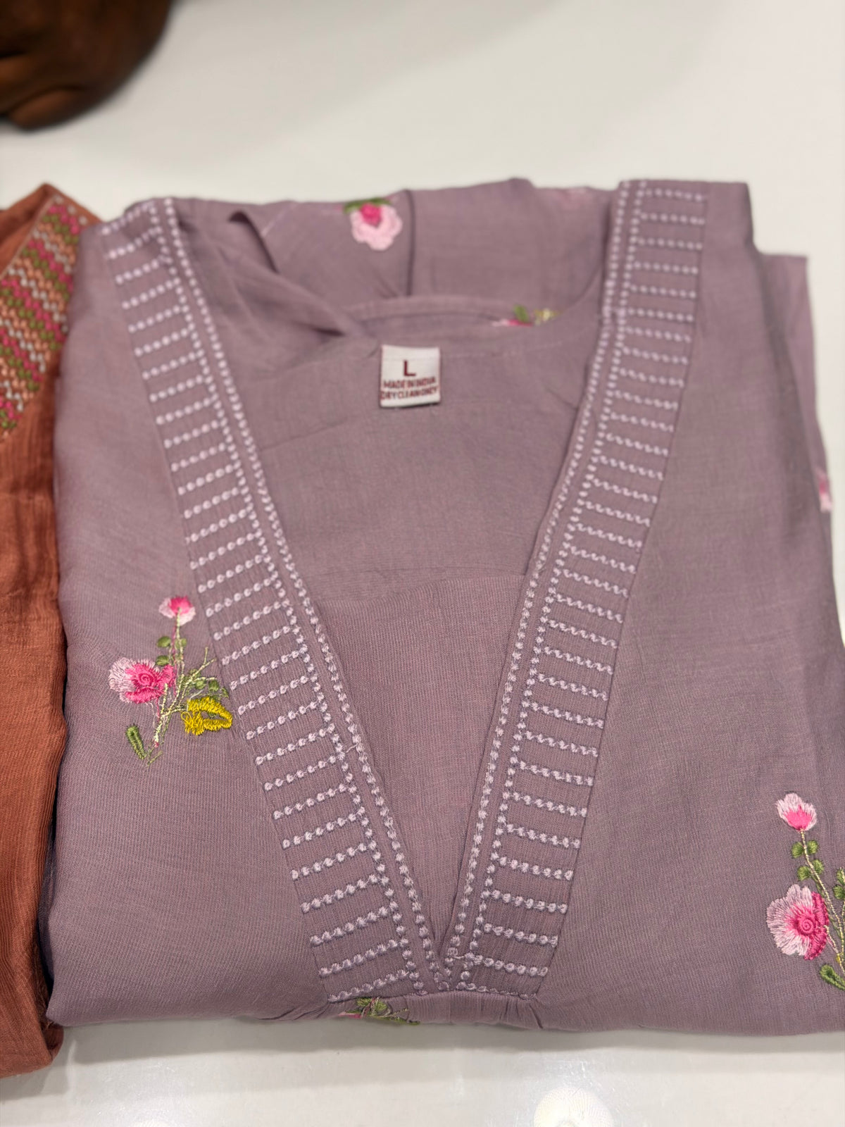 Floral Embroidered Kurta Set