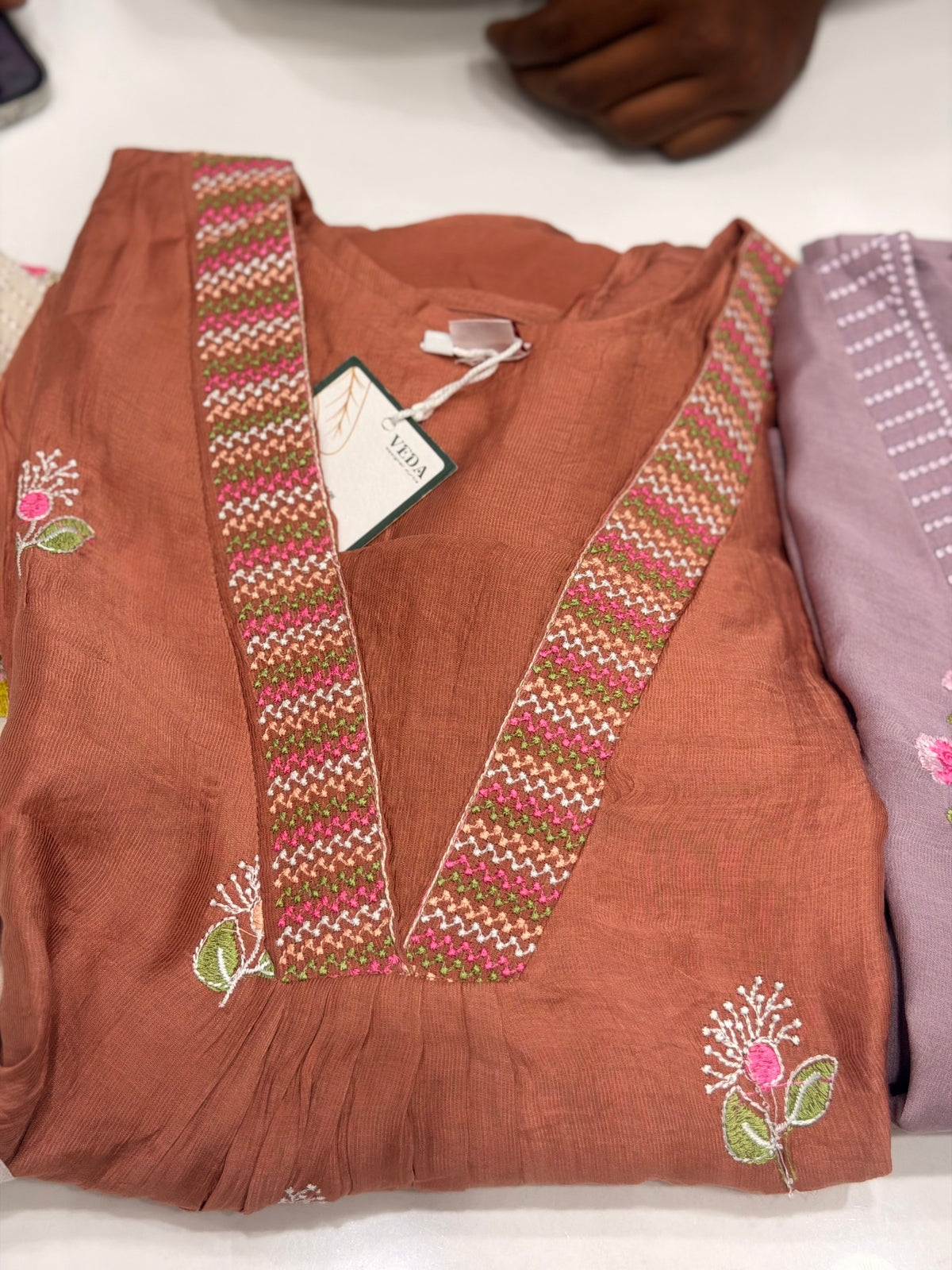 Floral Embroidered Kurta Set