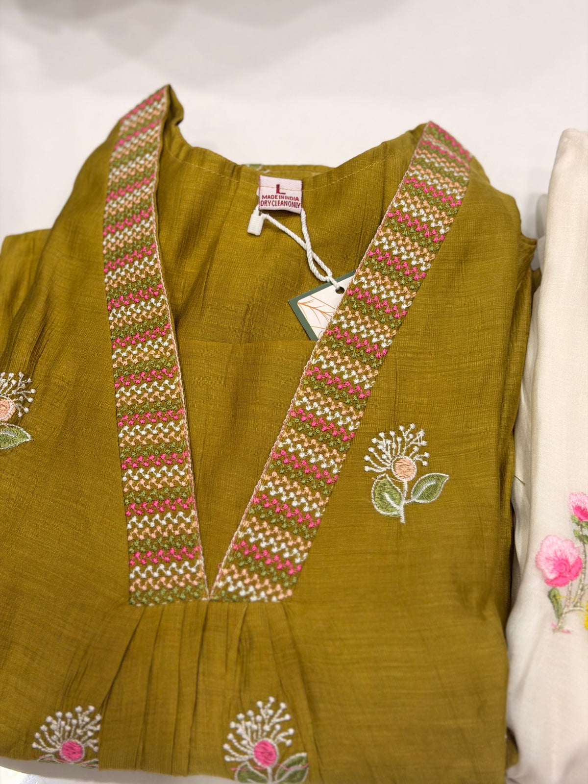 Floral Embroidered Kurta Set