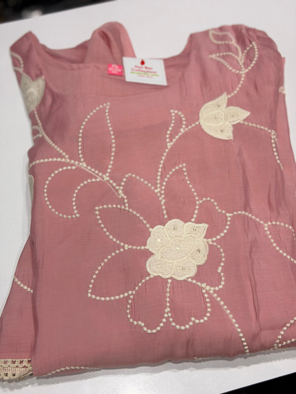 Mint Green Embroidery Suit