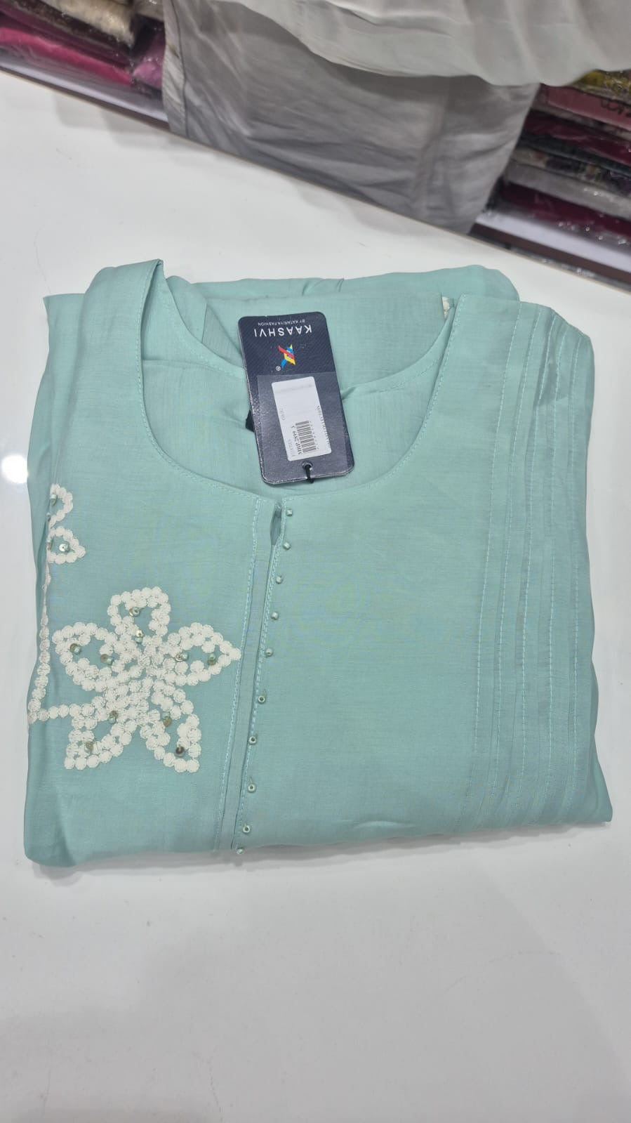 Pink Embroidered Kurta Set with Matching Dupatta